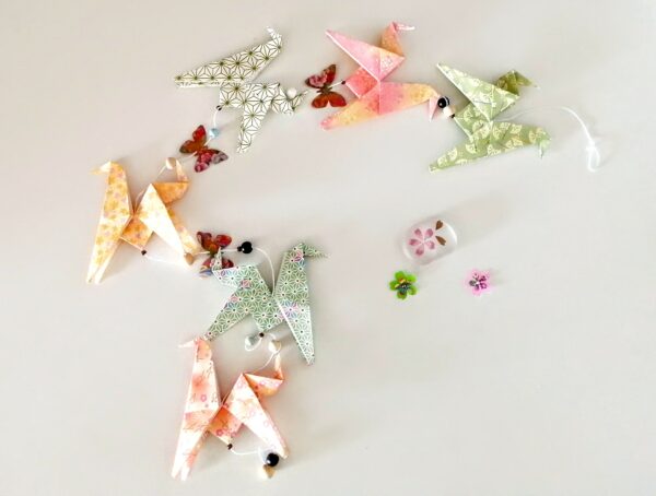 Green Horses & 'Papillon' Garland