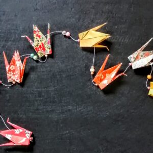 Tsuru Yellow-Orange Garland